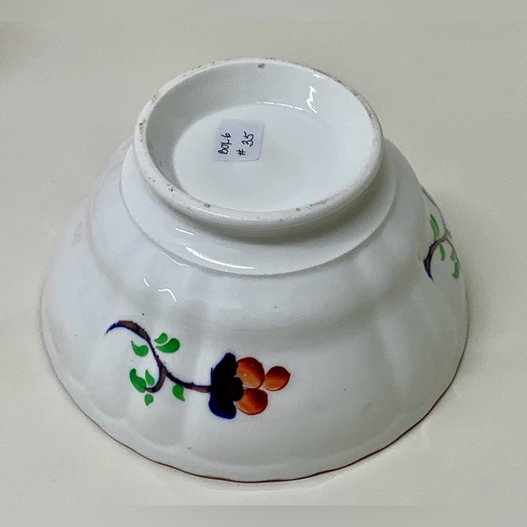 1830s Vintage Gaudy Welsh CHINOISSERIE Lustre Staffordshire Waste/Slop Bowl - Picture 11 of 15